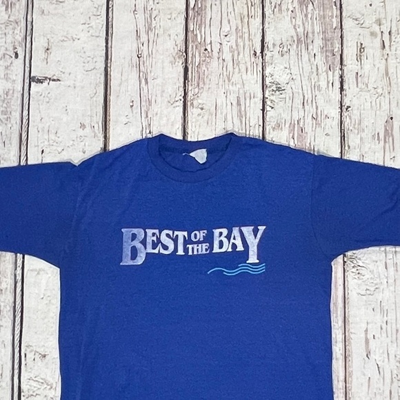 Vintage Trump Castle New Jersey Best of the Bay Single Stitch 80s tshirt - Picture 6 of 10